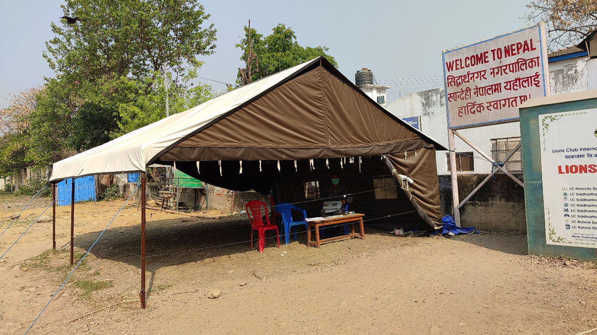 बेलहिया नाकामा शनिबार हुदैन आरडिटी परिक्षण